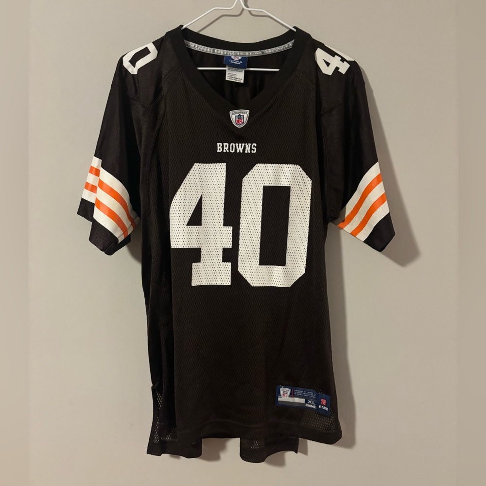 Reebok Men’s Cleveland Browns Hillis NFL Players Jersey size Youth XL